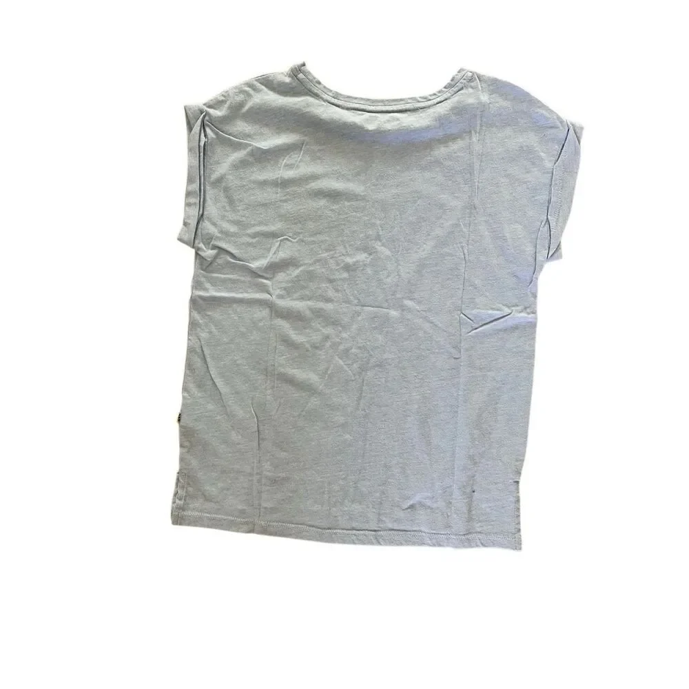 Gap x Star Wars Blue Sequin We’re Doing This My Way Graphic T Shirt Girls L RARE
